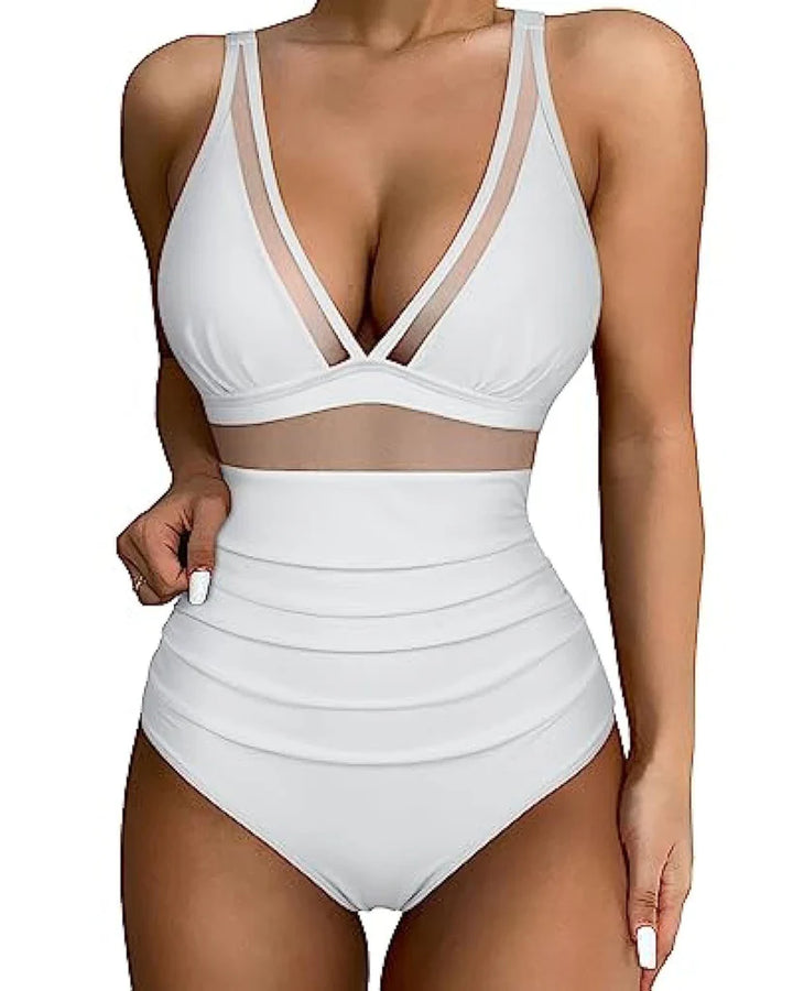 Women's One-Piece Swimsuit Flattering Fit