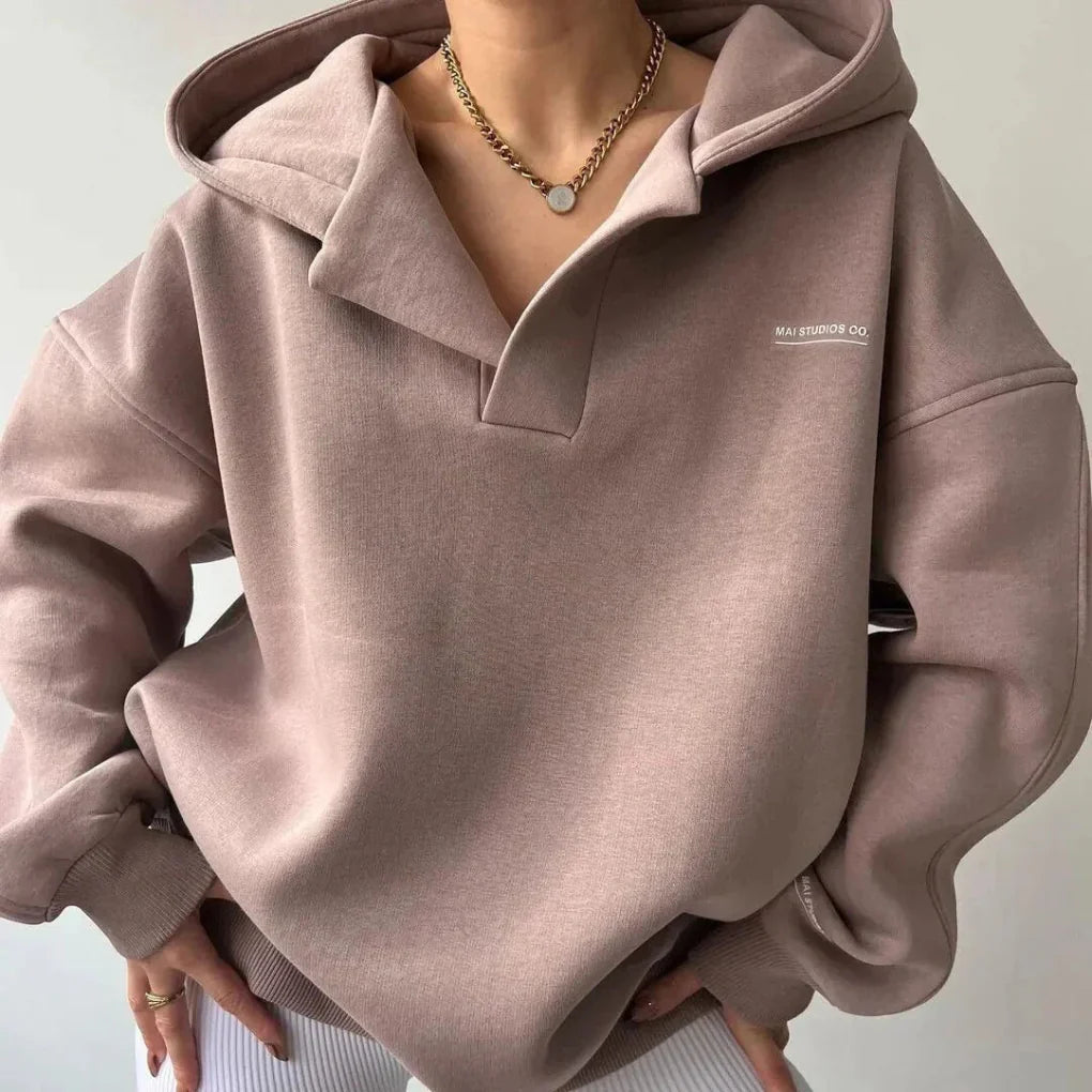 Women's Relaxed Fit Hoodie Winter Layer - Vonnera