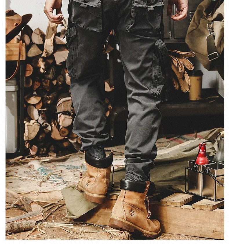 Image of Jack | Men's Jogger Cargo Pants with Drawstring Waist