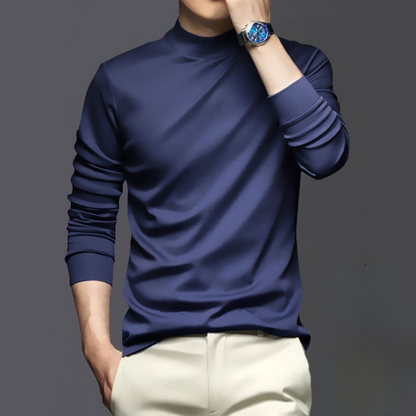 Image of Jacob | Men's Fitted Long Sleeve T-Shirt