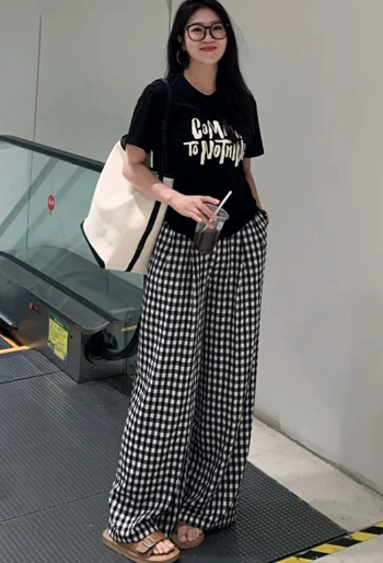 Women's Wide Leg Trousers Jamie - Vonnera