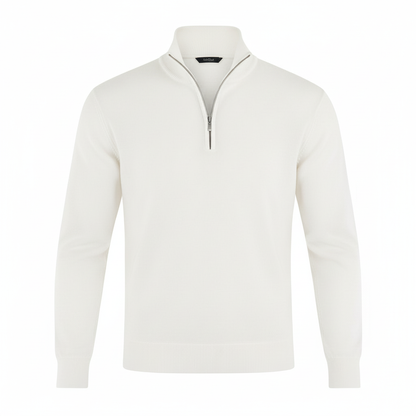 Image of Jason | Men's Quarter-Zip Mock Neck Sweater