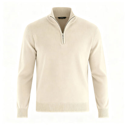 Image of Jason | Men's Quarter-Zip Mock Neck Sweater