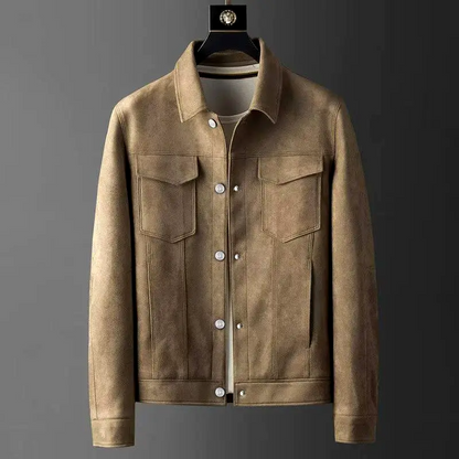 Men's Casual Button Front Jacket - Vonnera