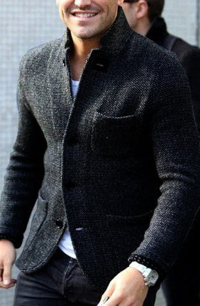 Image of Joey | Men's Button-Down Casual Jacket