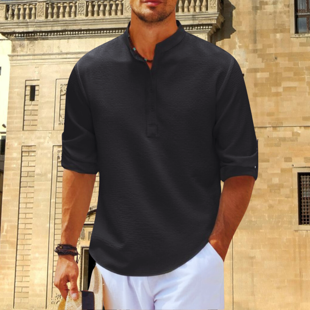 Image of Jordan | Men's Roll-Up Sleeve Casual Shirt