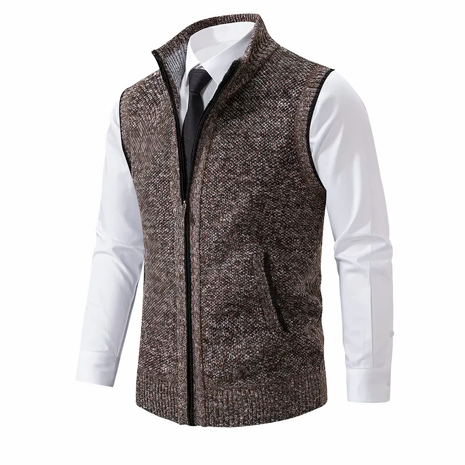 Men's Full Zip Vest Jacket - Vonnera