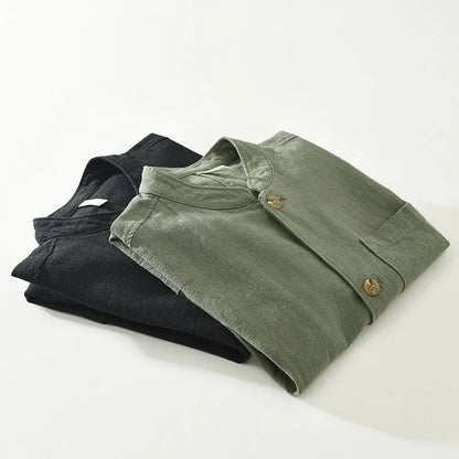 Image of Josiah | Men's Long Sleeve Casual Shirt Jacket