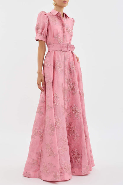 Women's Short Sleeve Puff Dress