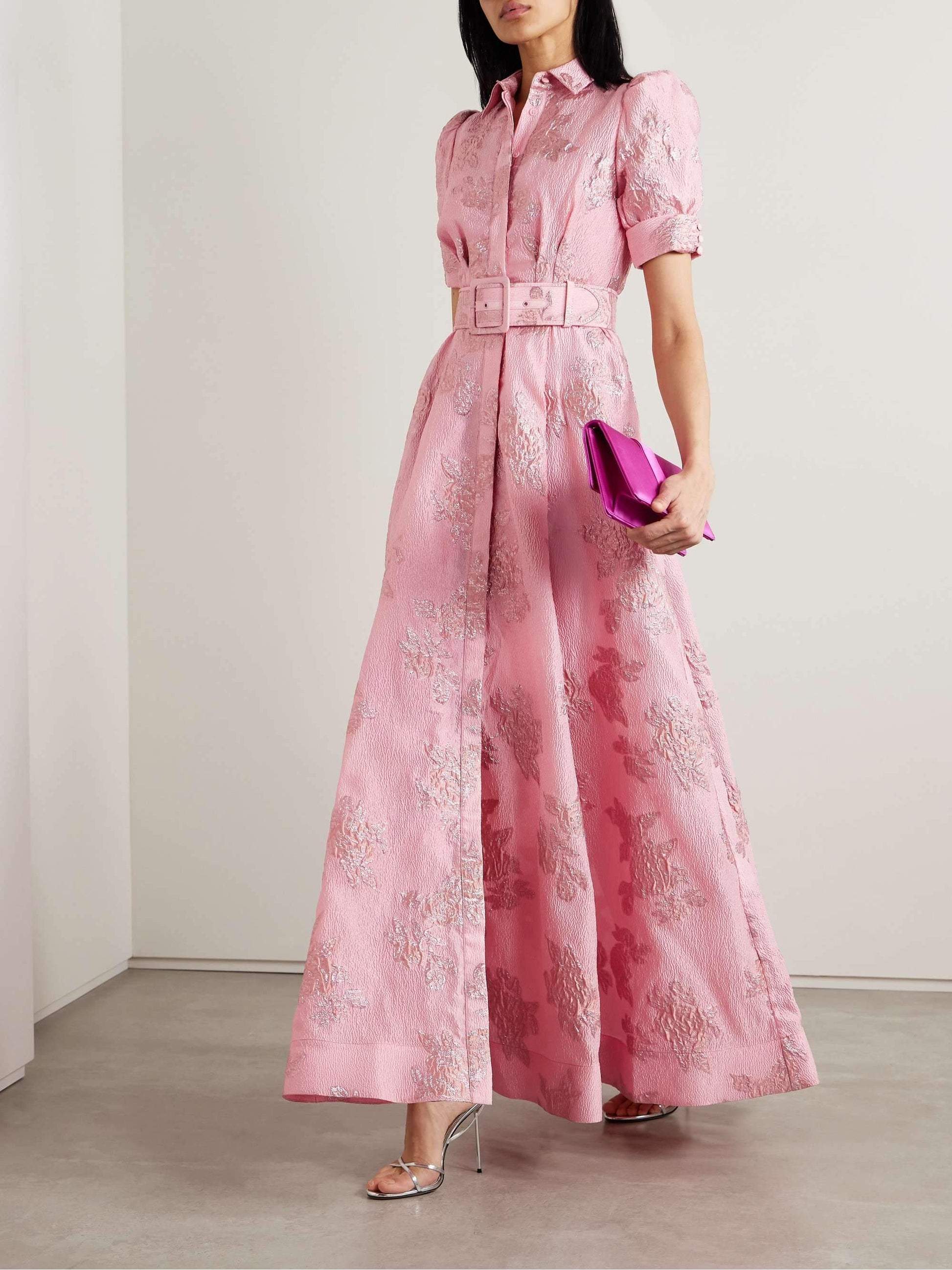 Women's Short Sleeve Puff Dress - Vonnera