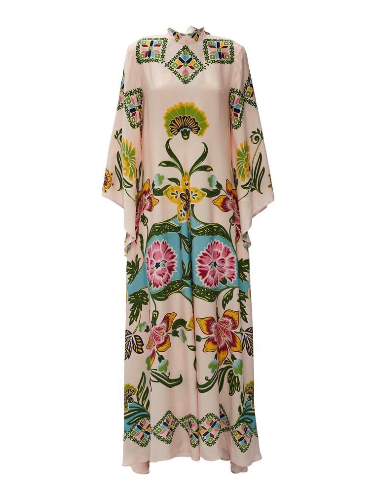 Jillian Women's Floral Long Sleeve Maxi Dress