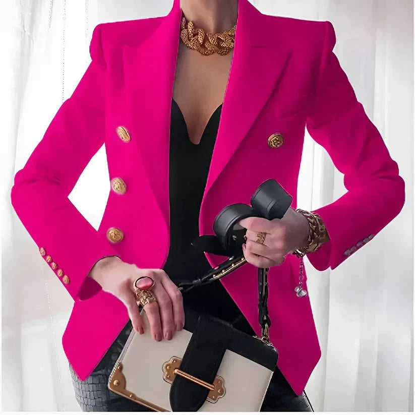 Women's Classic Blazer Modern Tailored Fit