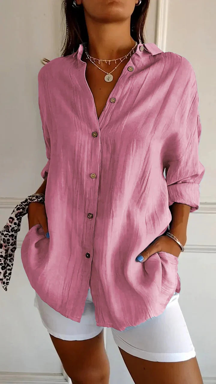 Women's Casual Button Down Shirt
