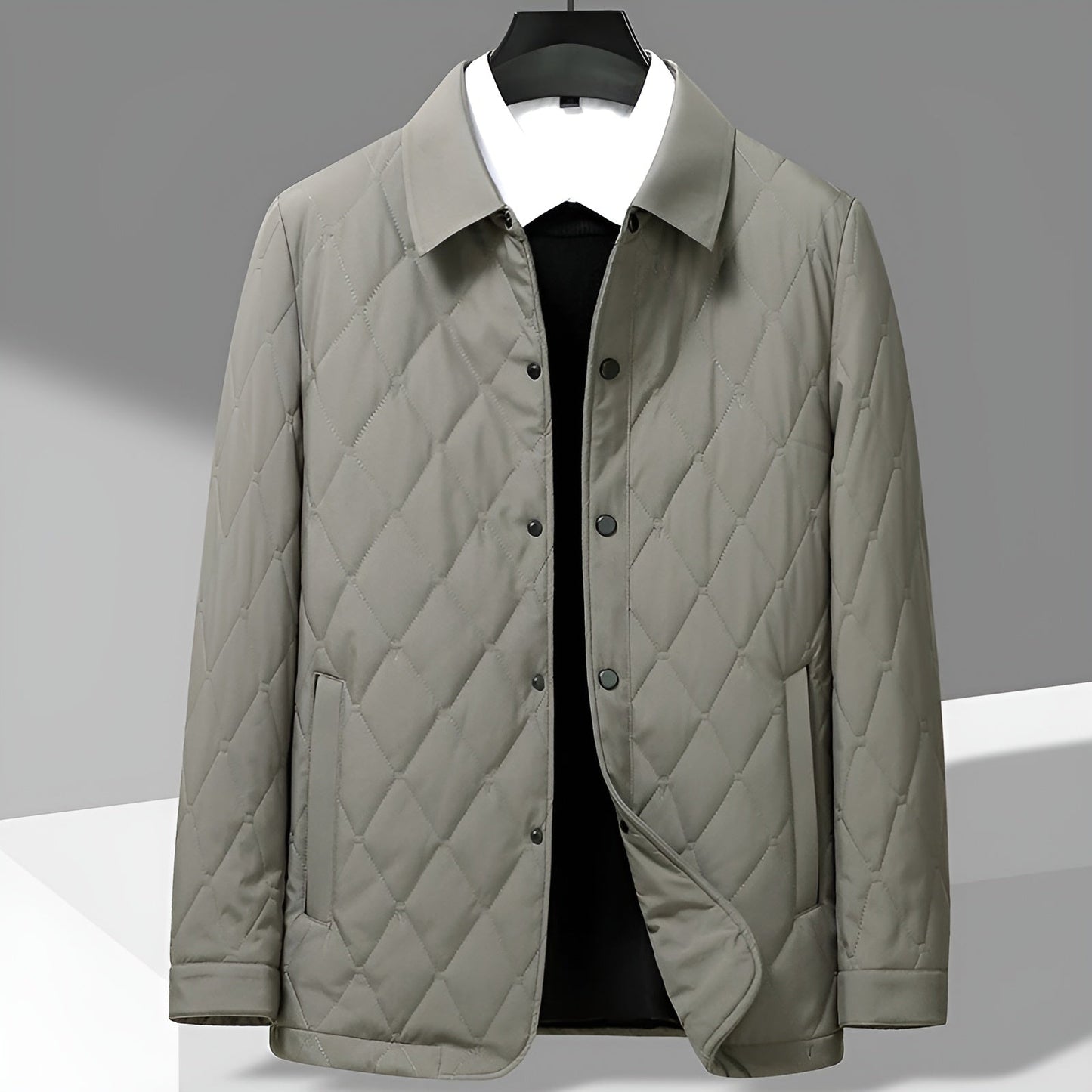 Men's Lightweight Button Front Jacket - Vonnera