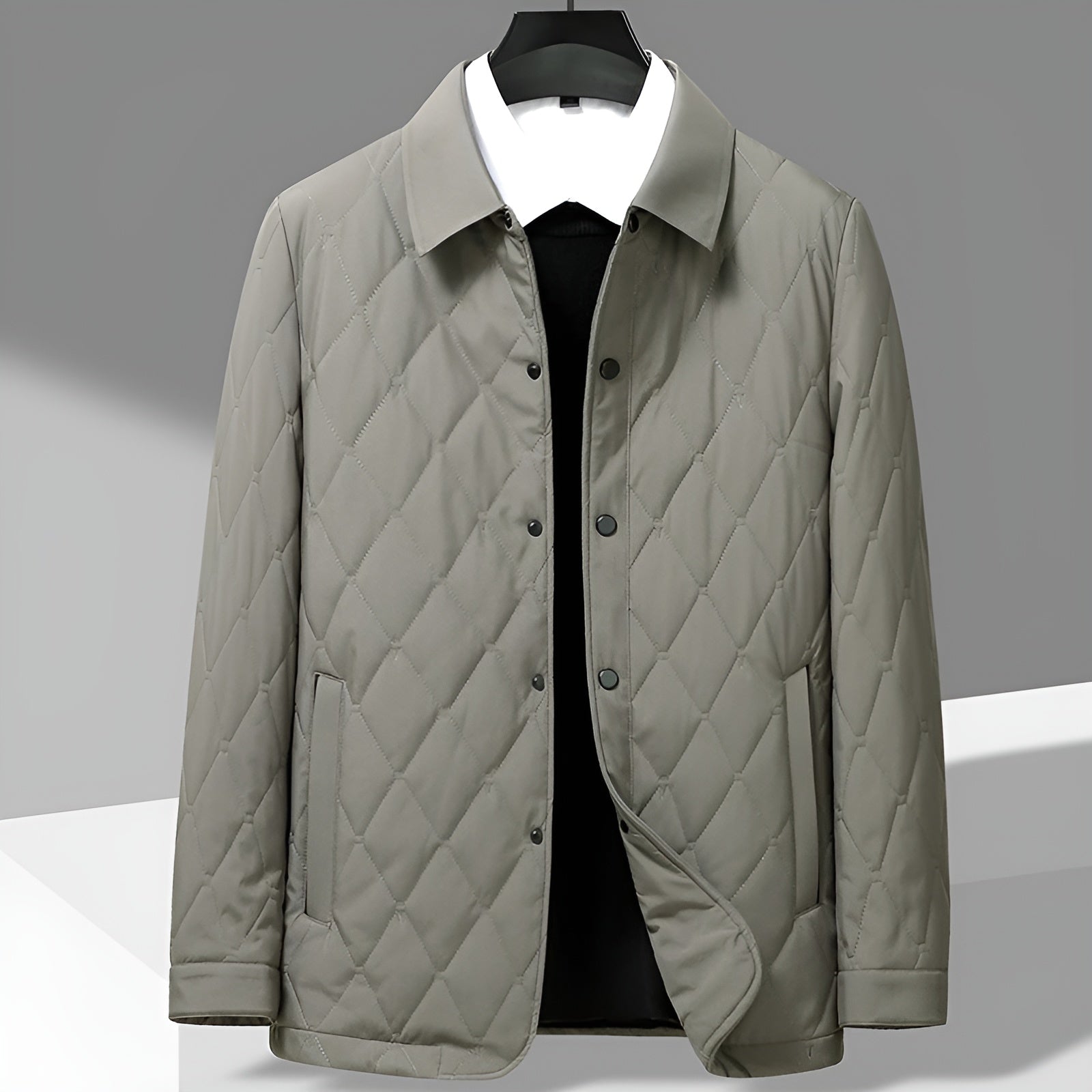 Men's Lightweight Button Front Jacket - Vonnera