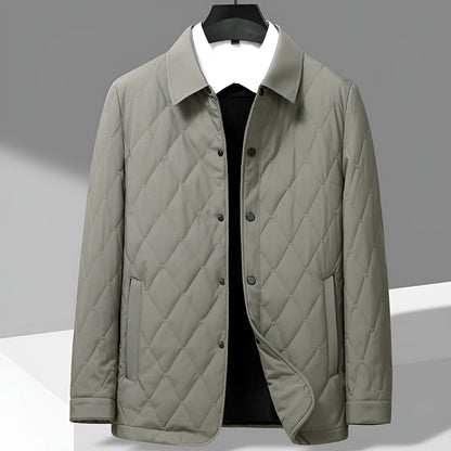 Men's Lightweight Button Front Jacket - Vonnera