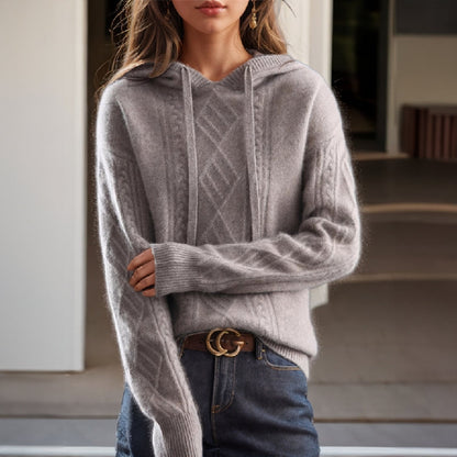 Image of June | Women's Drawstring Relaxed Fit Hoodie