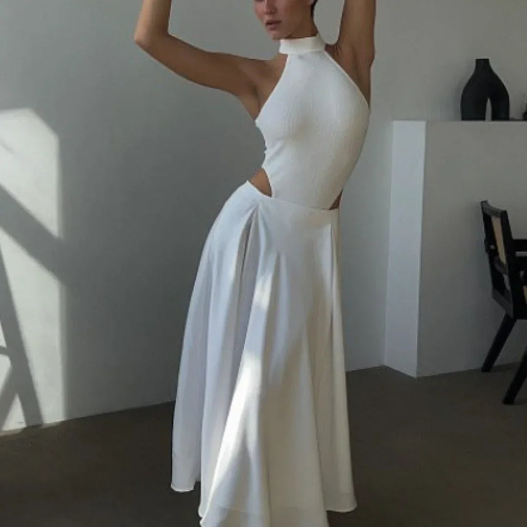 Women's High-Waisted Flowy Skirt