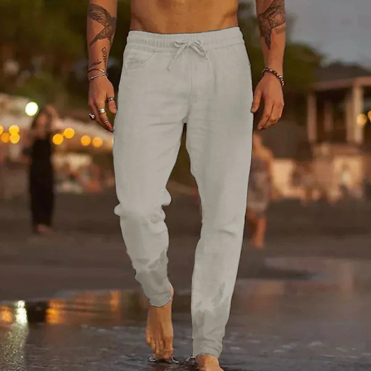 Image of Kaleb | Men's Drawstring Jogger Pants