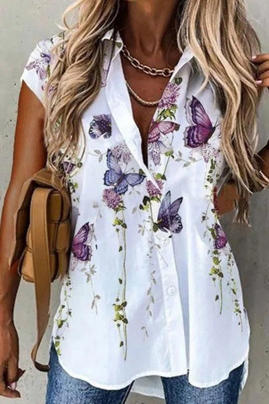 Women's Relaxed Fit Blouse - VibreMode