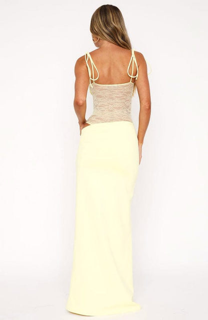 Image of Kara | Women's Sleeveless Lace Maxi Dress