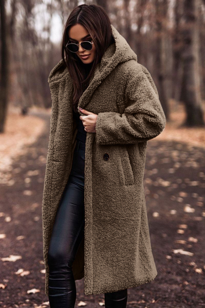 Image of Karen | Women's Hooded Long Coat