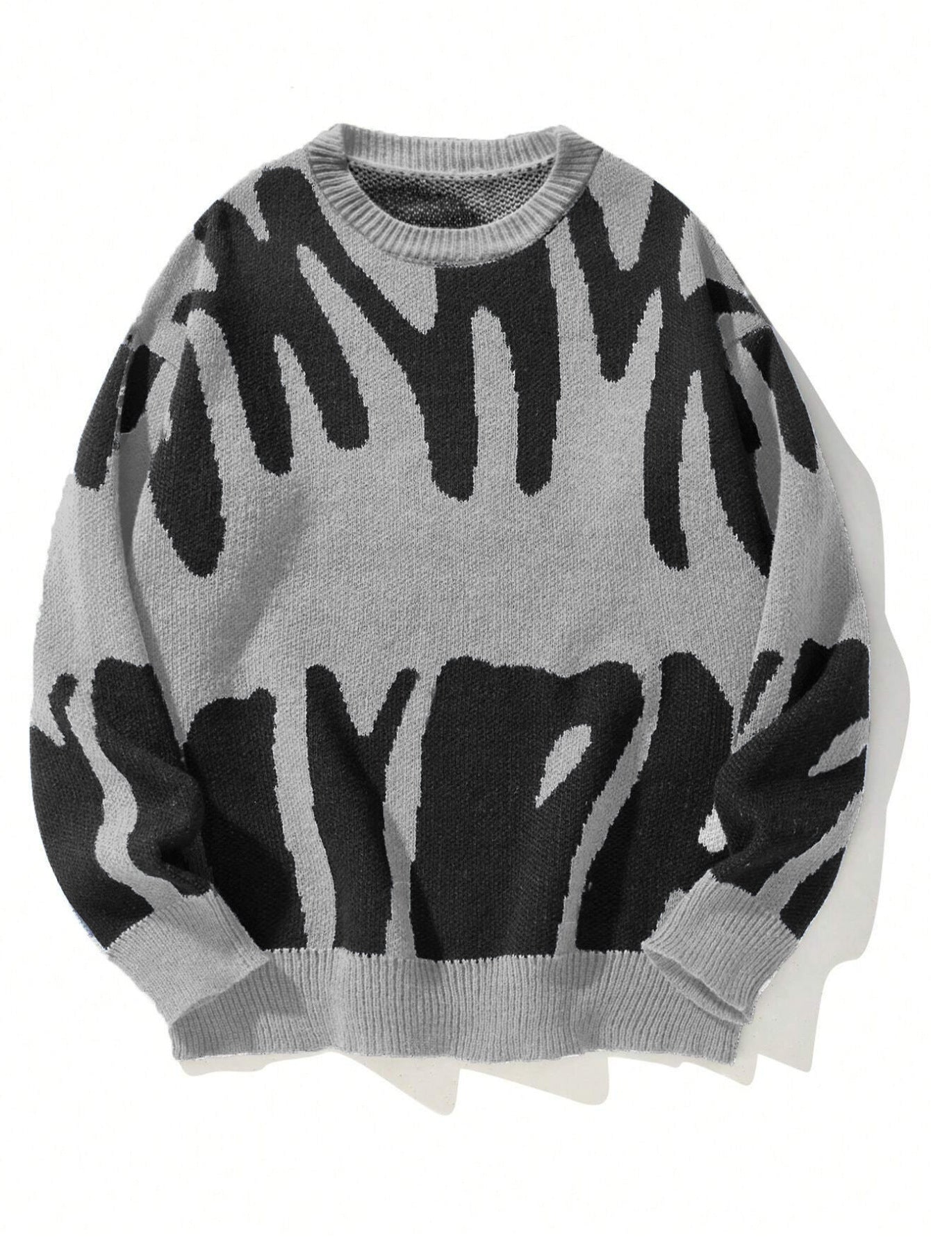 Women's Oversized Graphic Crewneck Sweater - Vonnera