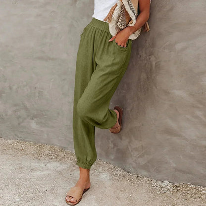 Women's High Waisted Jogger Pants - Vonnera