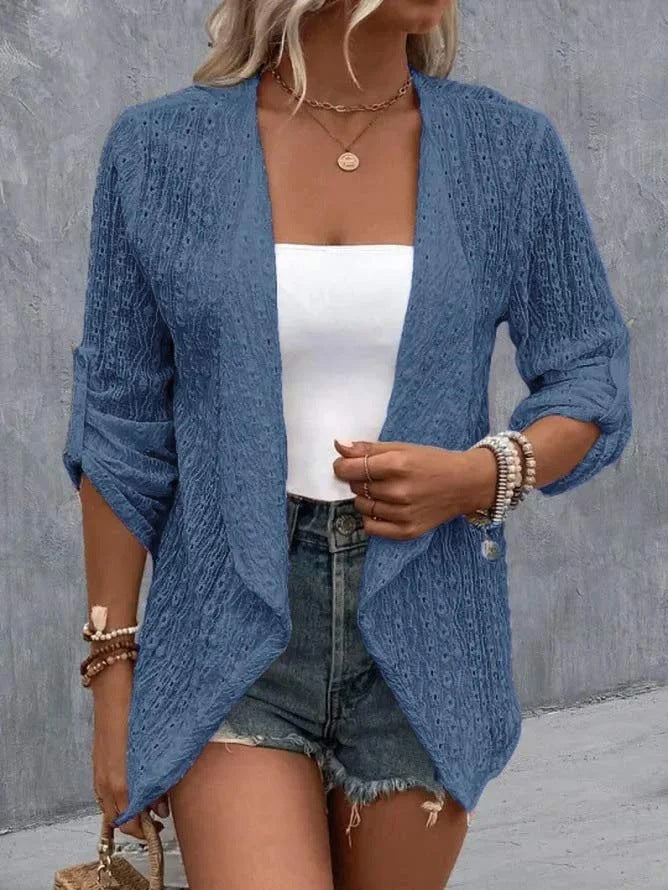 Image of Kayla | Women's Open Front Lightweight Cardigan