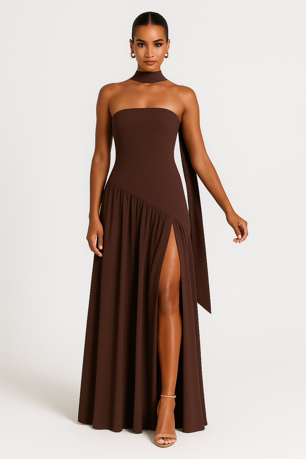 Image of Kelly | Women's Strapless Maxi Dress
