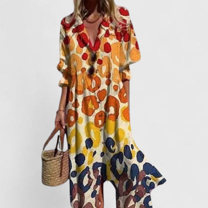Kendra Women's V-Neck Maxi Dress
