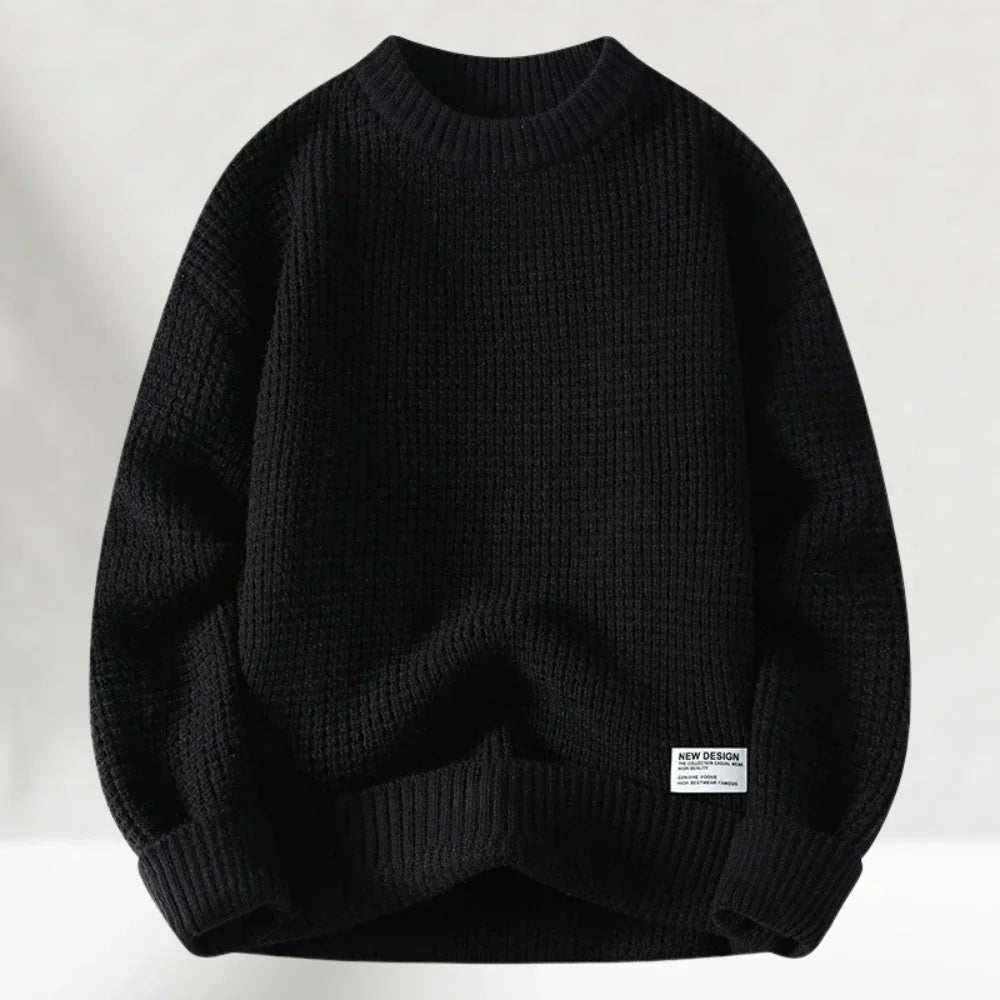 Men's Crew Neck Pullover Sweater - Vonnera