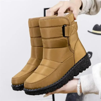 Women's Quilted Mid Calf Boots