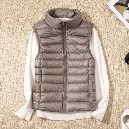 Women's Windbreaker Body Warmer Zip Up