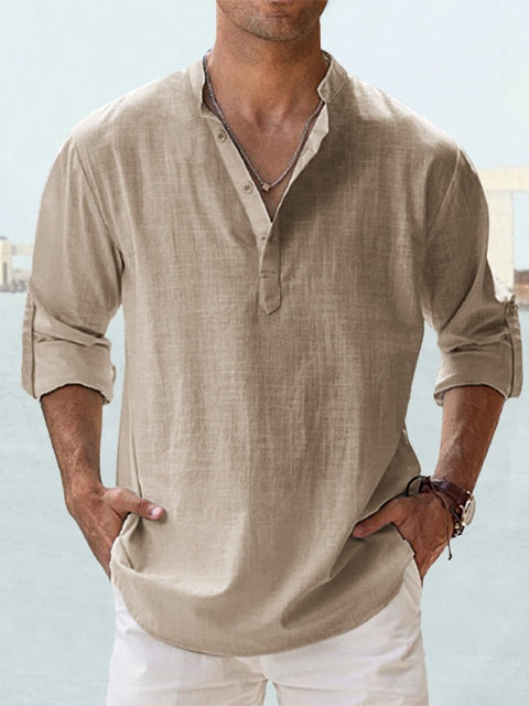 Men's Casual Breathable Shirt Relaxed Fit