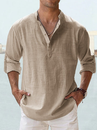 Men's Casual Breathable Shirt Relaxed Fit