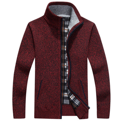 Image of Kirk | Men's Full Zip Knit Jacket
