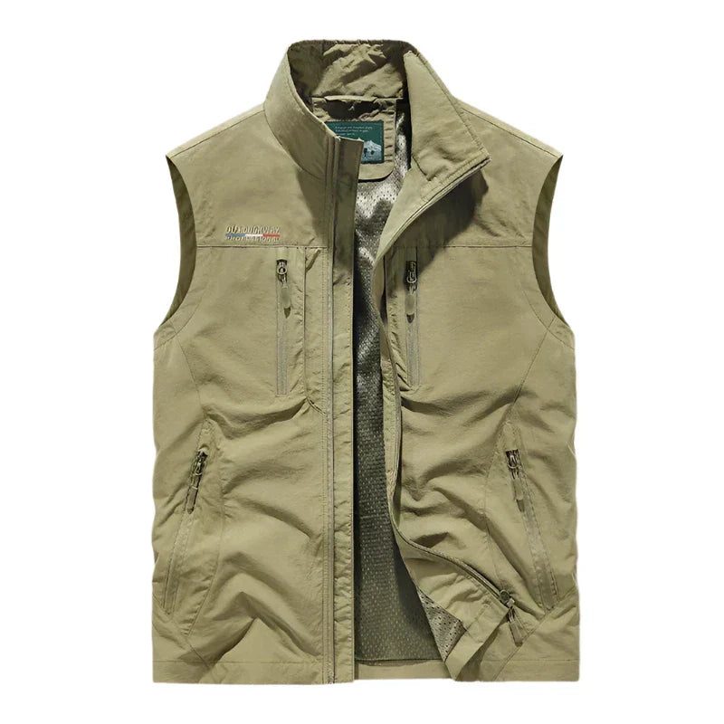 Men's Lightweight Full Zip Vest - Vonnera