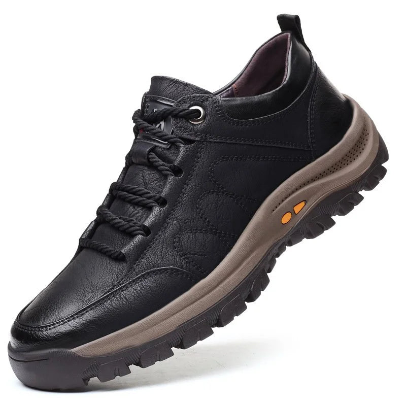 MEN'S LEATHER ORTHOPEDIC SHOES - Vonnera