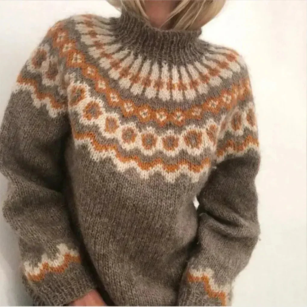 Women's Knitted Wool Sweater