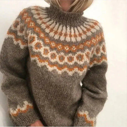 Women's Knitted Wool Sweater