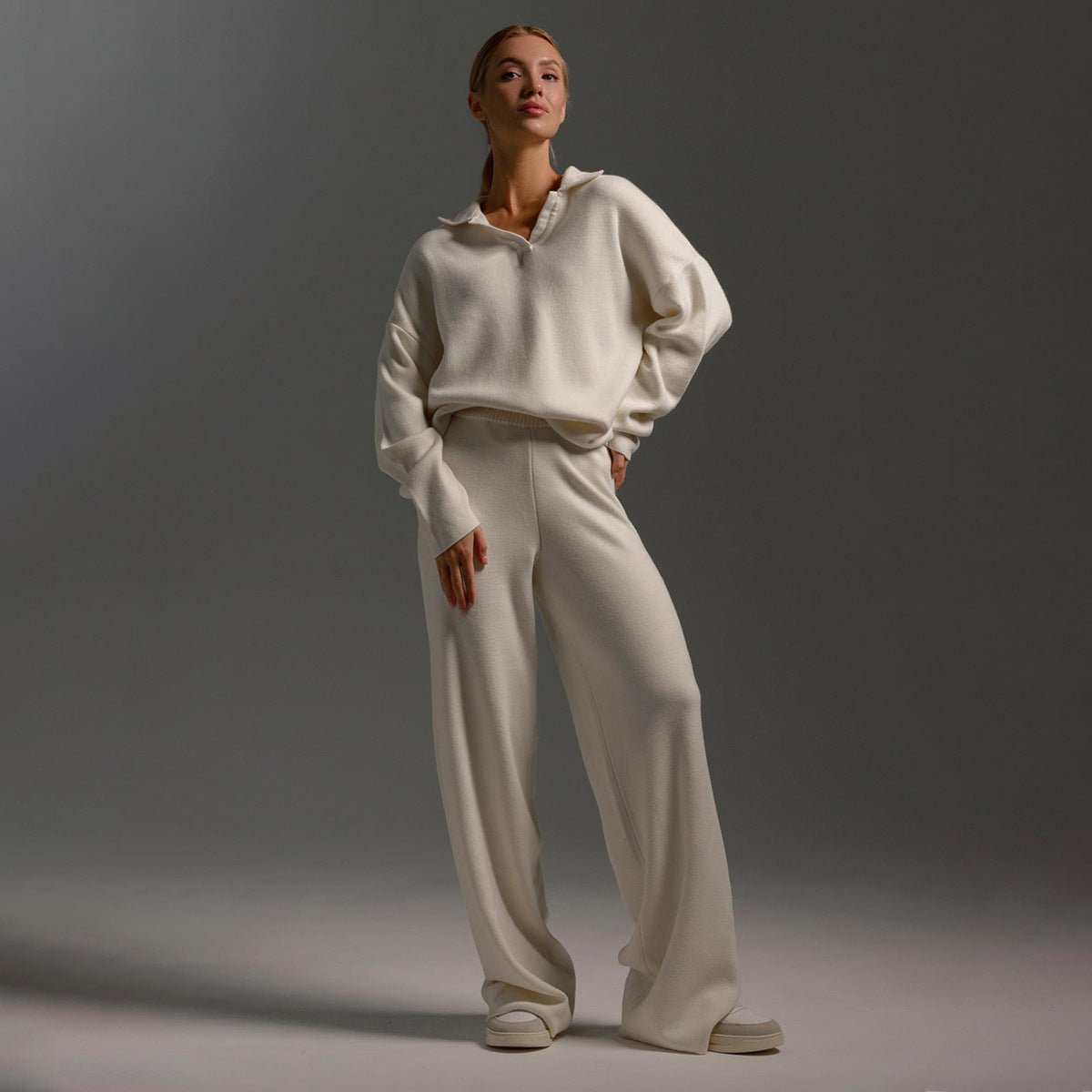 Women's Long Sleeve Wide Leg Tracksuit