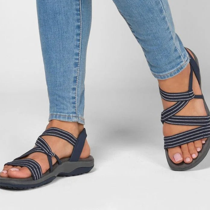 Women's Comfort Strappy Sandals - VibreMode