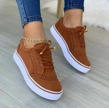 Orthopedic Lace Up Oxfords - Vonnera