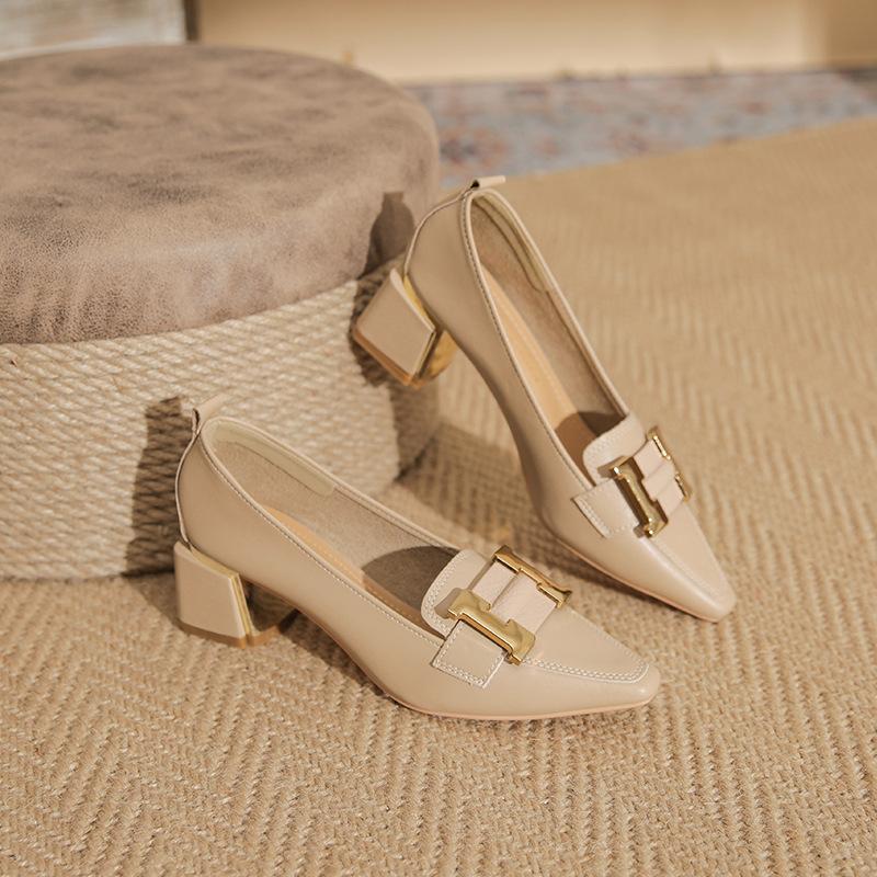 Women's Orthopedic Block Heel Loafers - Vonnera