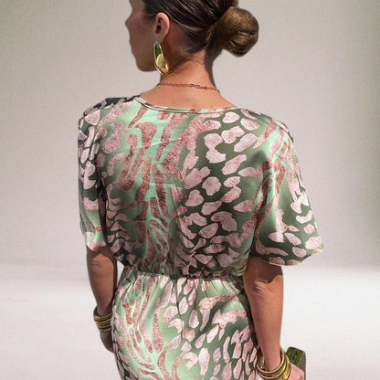 Image of Kyla | Women's Twist Front Bodycon Midi Dress