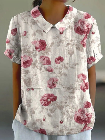 Image of Kylie | Women's Relaxed Fit Floral Blouse