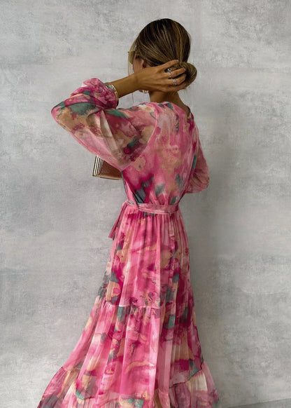 Women's Long Sleeve Summer Dress Lightweight
