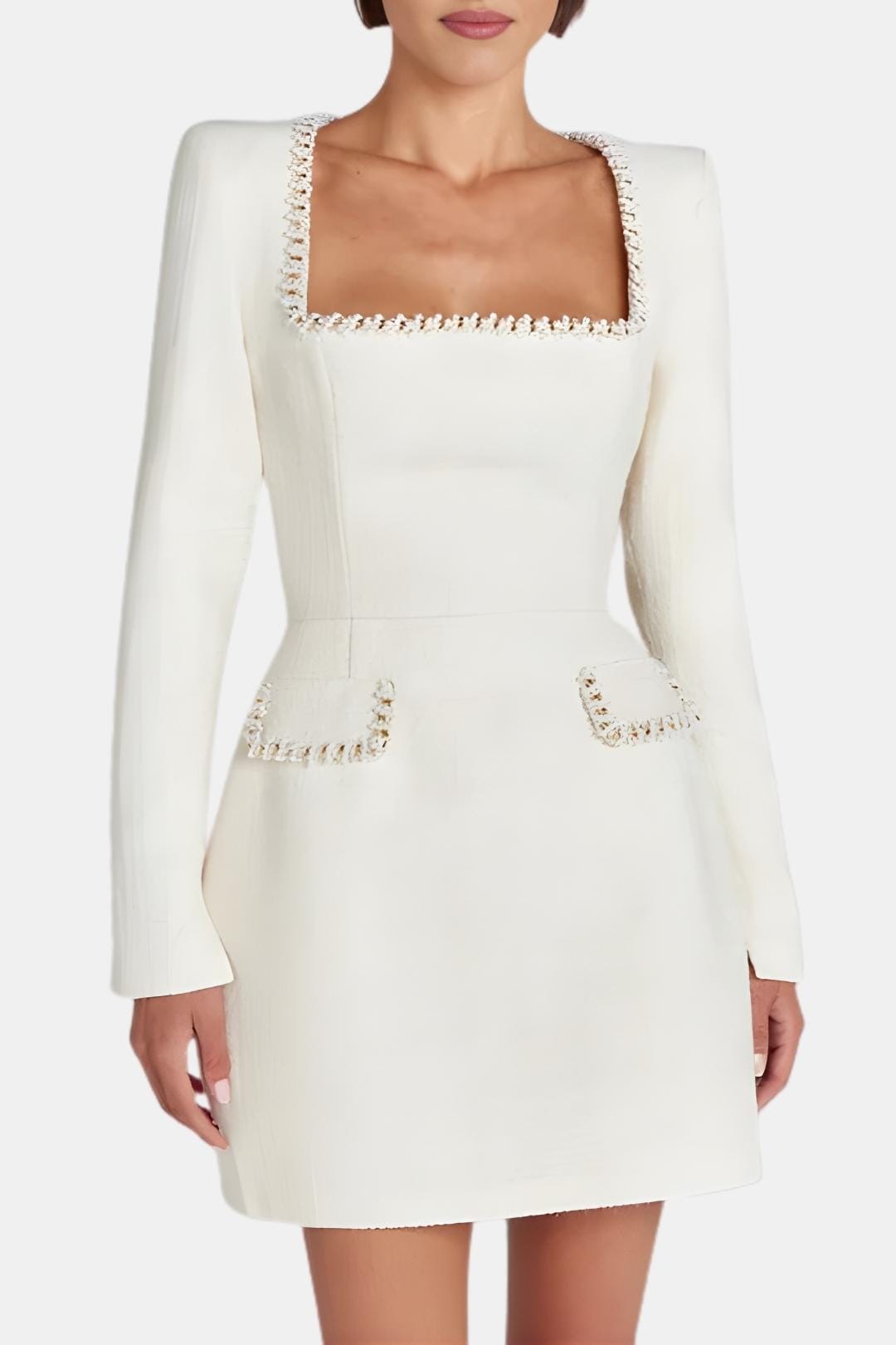 Women's Long Sleeve A-Line Mini Dress - VibreMode