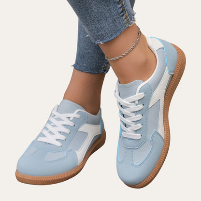 Women's Faux Leather Sneakers Comfortable